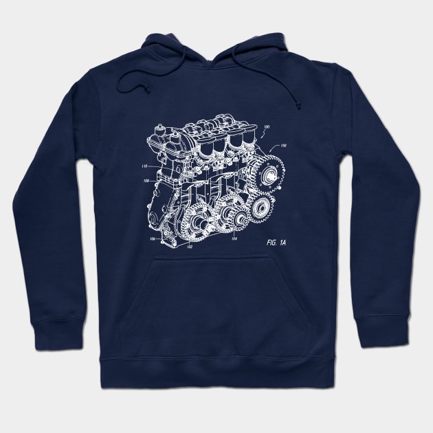 Engine Schematic Hoodie by Woah_Jonny